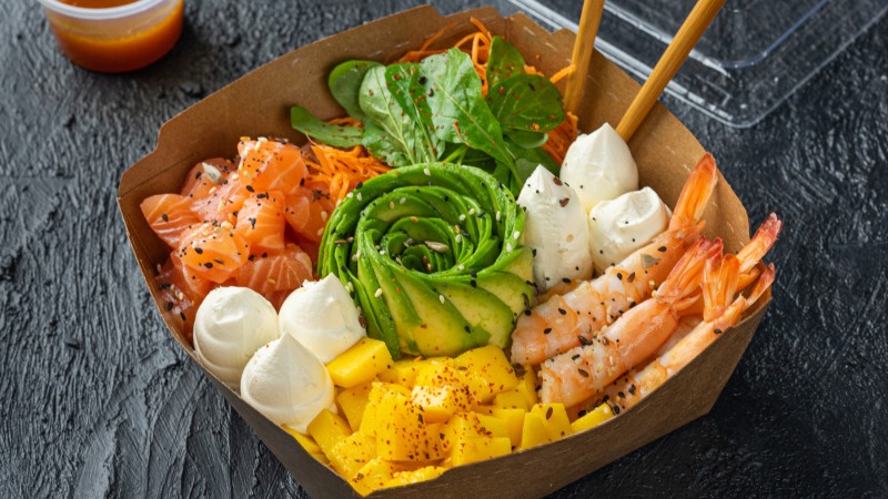 Chirashi Sushi Salad